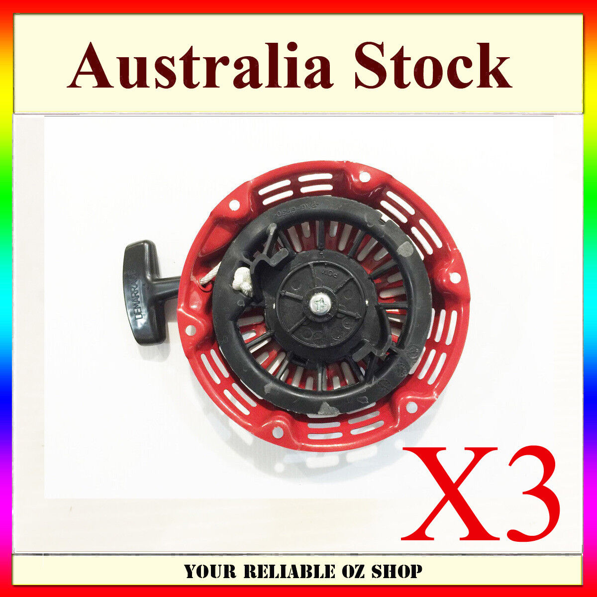 3X Recoil Pull Start Starter Assembly HONDA ENGINE GX120 GX160 GX200 5.5HP MOTOR