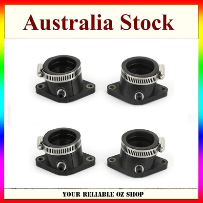 Right Left Carburetor Carby Intake Manifold Boot For Suzuki GS550 GS550E GS550T
