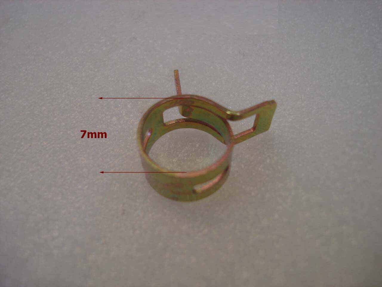 10pcs 6/7/8/9/10/11/12/13/14/16/18/19mm Vacuum Spring Clip Fuel Hose Line Clamps