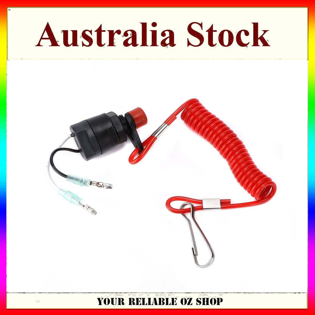 Marine Outboard Kill Switch For Yamaha 688‑82575‑01 688-82575-00 688-82575-02