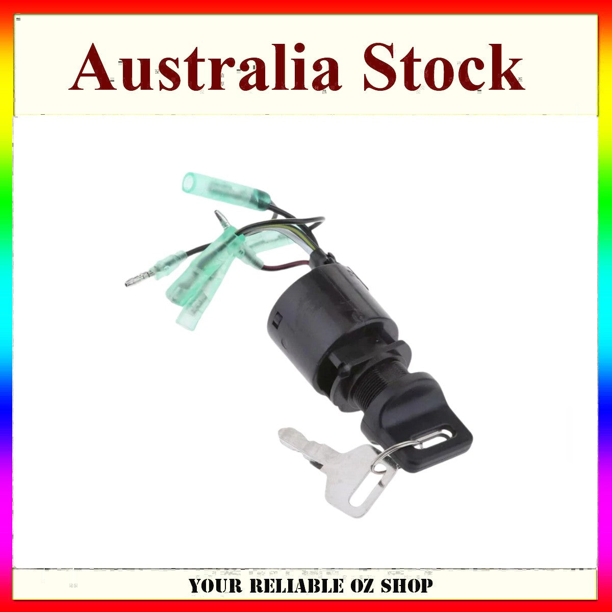 Key Ignition Switch for Honda BF200 BF225 Outboard 35100-ZV5-013 Engine