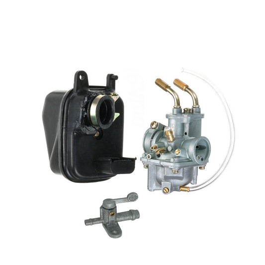 FOR YAMAHA PEEWEE 50 PW50 PY50 Y-ZINGER CARBURETOR CARBY + AIR FILTER + FUEL TAP