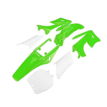 GREEN Plastic Fairing Cover Kit For 47cc 49cc Mini Kids Dirt Bike Pit Pro Pocket