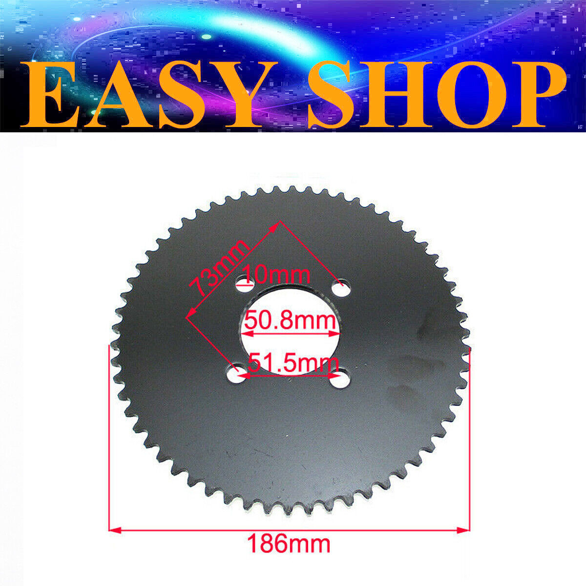 60T Tooth #35 Rear Chain Sprocket For Mini Bike Go Kart Trike ATV Quad Bicycle