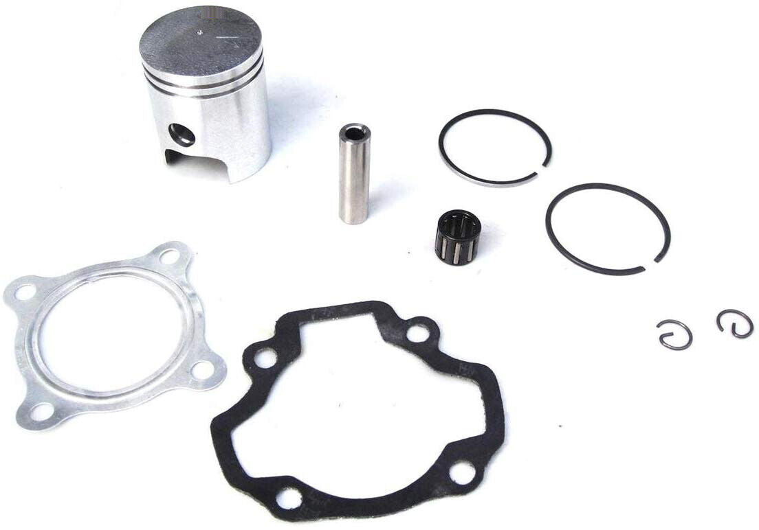 40MM 10mm PIN PISTON RINGS HEAD BASE GASKET KIT YAMAHA PW50 PY50 PEEWEE YZinger