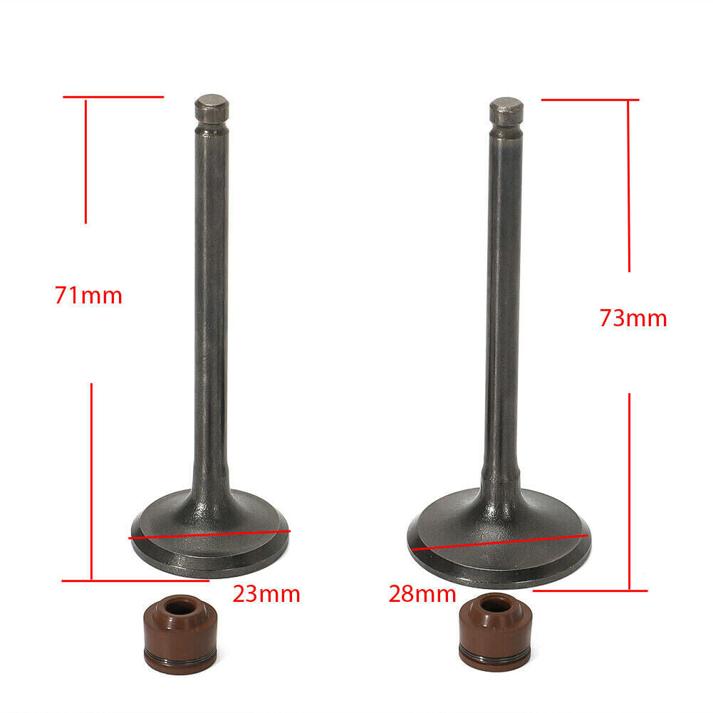 2V Head Yinxiang 150CC Dirt Pit Bike YX 160CC Engine Intake Exhaust Valve Kits