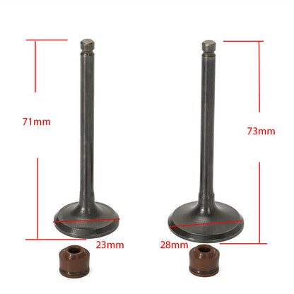 2V Head Yinxiang 150CC Dirt Pit Bike YX 160CC Engine Intake Exhaust Valve Kits