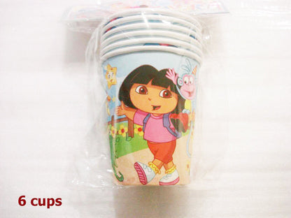 Dora Baby Shower Dora Birthday Party Supply Disposal Cup Table Sheet Plate Cards