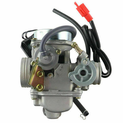 24mm PD24J Carby Air filter Manifold GY6 125/150cc Scooter QMJ/QMI157 QMJ/QMI152