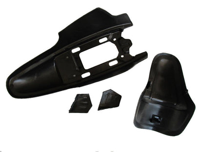 BLACK Plastic Cover Fender Fairing Seat Fuel Tank For Yamaha Peewee PW50 PY50