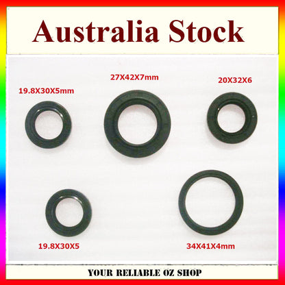 Oil Seals Gear Kick Start Magneto Crank Shaft Gy6 150cc 125cc Scooter Quad Bike