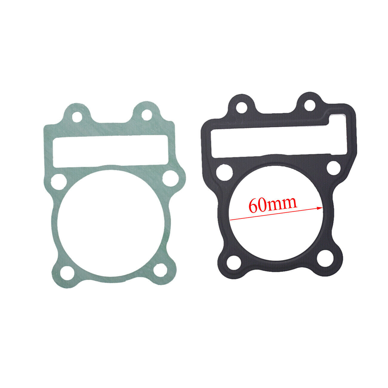 60mm Head Base Cylinder Barrel Gasket Seal Kit YX150 YX160cc DIRT PIT PRO BIKE
