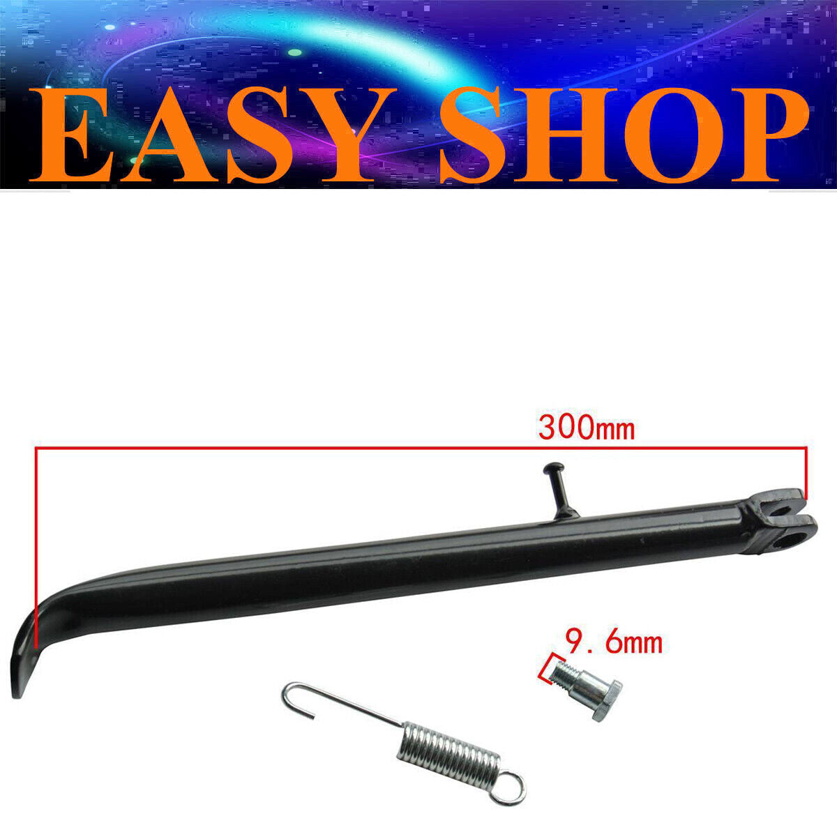 300MM SIDE FOOT PEGS KICK REST STAND 125cc 140cc 150cc 160cc Thumpstar Orion TDR