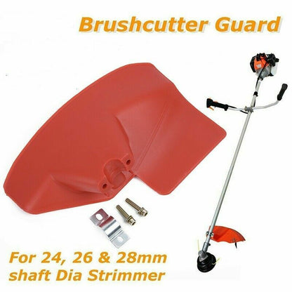 Brushcutter Guard Shield For 24mm 26mm 28mm Shaft Trimmer Brush Cutter Lawnmower