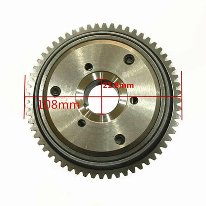 Starter Clutch Flywheel Magneto FOR GY6 125cc 150cc 152QMI 157QMJ Moped Scooter