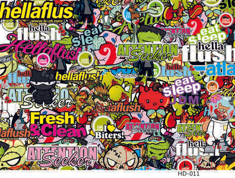 Decal Sticker Bomb Sheet A4 HOON JDM Car Wrap Skateboard Scooter Bike Wall Vinyl