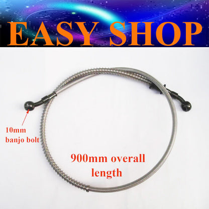 900mm Master Cylinder Front Rear Brake Line Hose Dirt Bike ATV Quad Pit Trail
