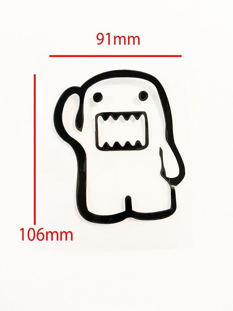 JDM FUNNY DOMO KUN STICKER DECAL 4WD CAR WINDOW WINDSCREEN TURBO DRIFT UTE BIKE
