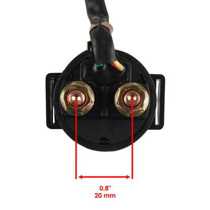 Starter Solenoid Relay For KAWASAKI KZ1000 KZ900 KZ750 KZ650 KZ550 KZ250