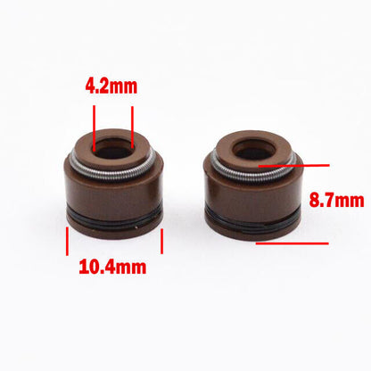 Intake Exhaust Valve Oil Seal 200cc 250cc 300cc ATV Dirt Quad Buggy Pit Pro Bike