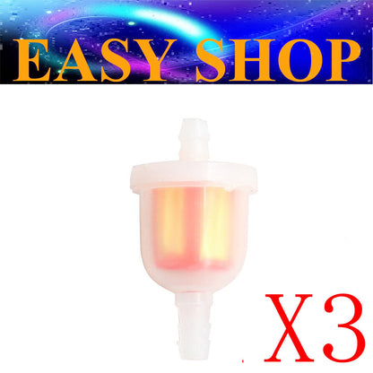 3x 6mm Petrol Fuel Filter Cleaner 50cc 110cc 125cc 150cc 250cc DIRT PIT PRO BIKE