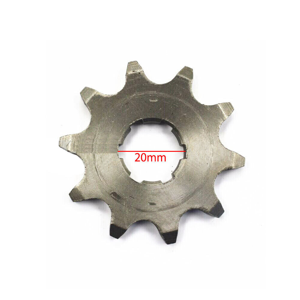 520 10T 10 Tooth Front Engine Sprocket 20mm For Pit Pro Dirt Bike ATV go kart