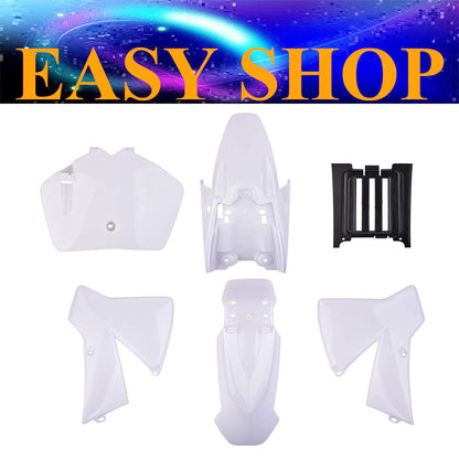White Plastic Fender Fairing Cover KTM50 50SX 50cc Senior Adventure Junior Bike