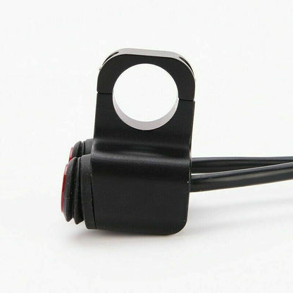 Motorcycle Waterproof Handlebar Headlight Fog Spot light Dual On Off Switch Bike
