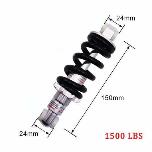 8mm 150mm Rear Shock Absorber Shocker Suspension GoKart Electric Scooter Bike