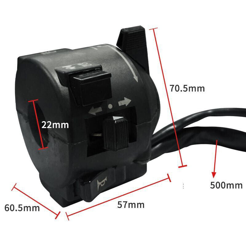 22MM handlebar Start switch for honda CBT125 control headlight horn motorcycle