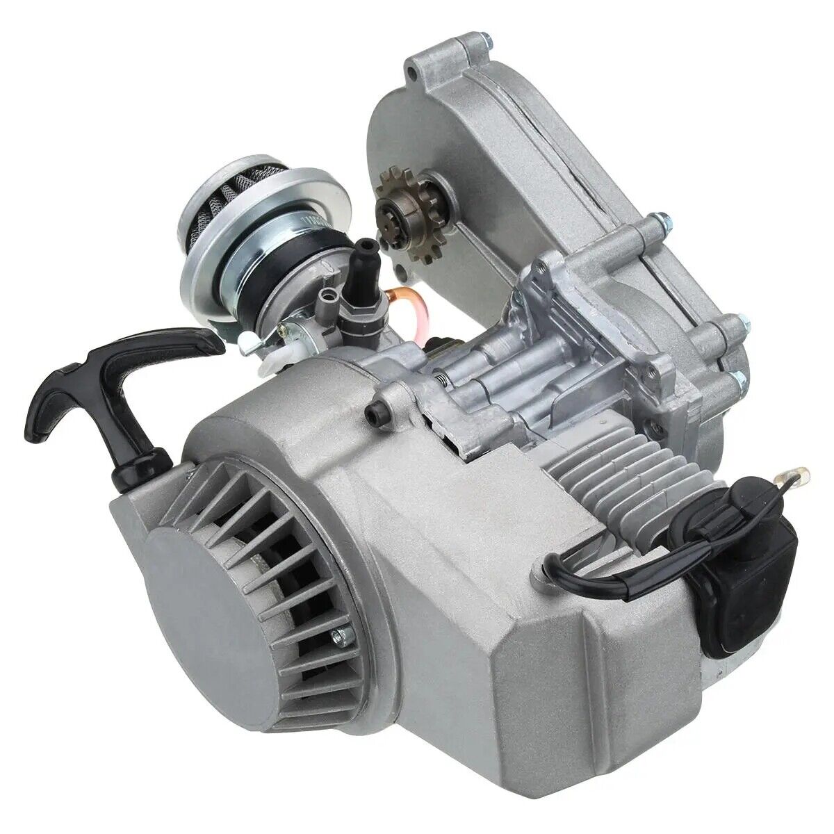 T8F 14T Tooth 49cc 2 Stroke Engine Minimoto Dirt Pocket ATV Quad Bike Chopper