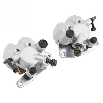 FRONT Left + Right BRAKE CALIPER with Brake Pads SET For YAMAHA KODIAK 400 450