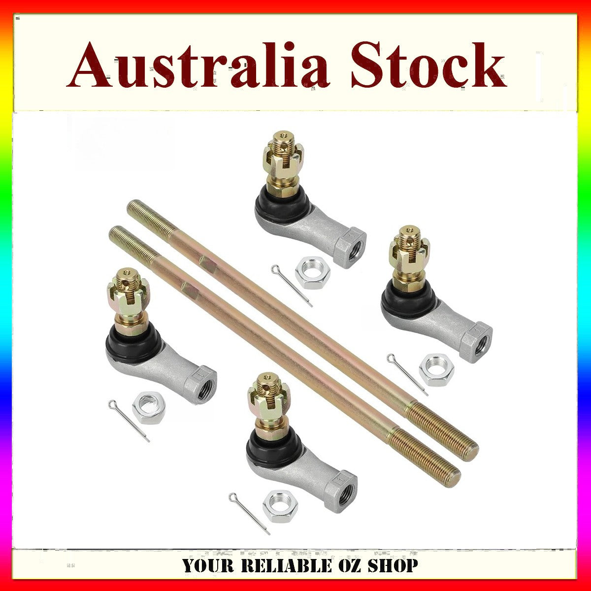 2x Tie Rod End Kit For Yamaha 1D9-F3845-01-00  37S-23845-00-00  4S1-23831-00-00