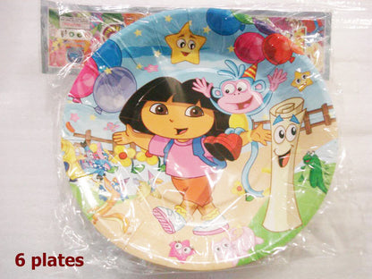 Dora Baby Shower Dora Birthday Party Supply Disposal Cup Table Sheet Plate Cards