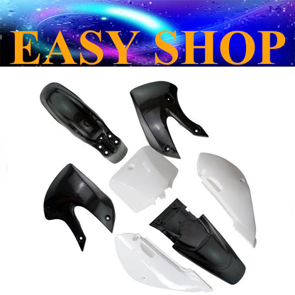 Black Plastic Fairing Fender For Kawasaki KLX 110 KX65 125cc 150cc Dirt PIt Bike