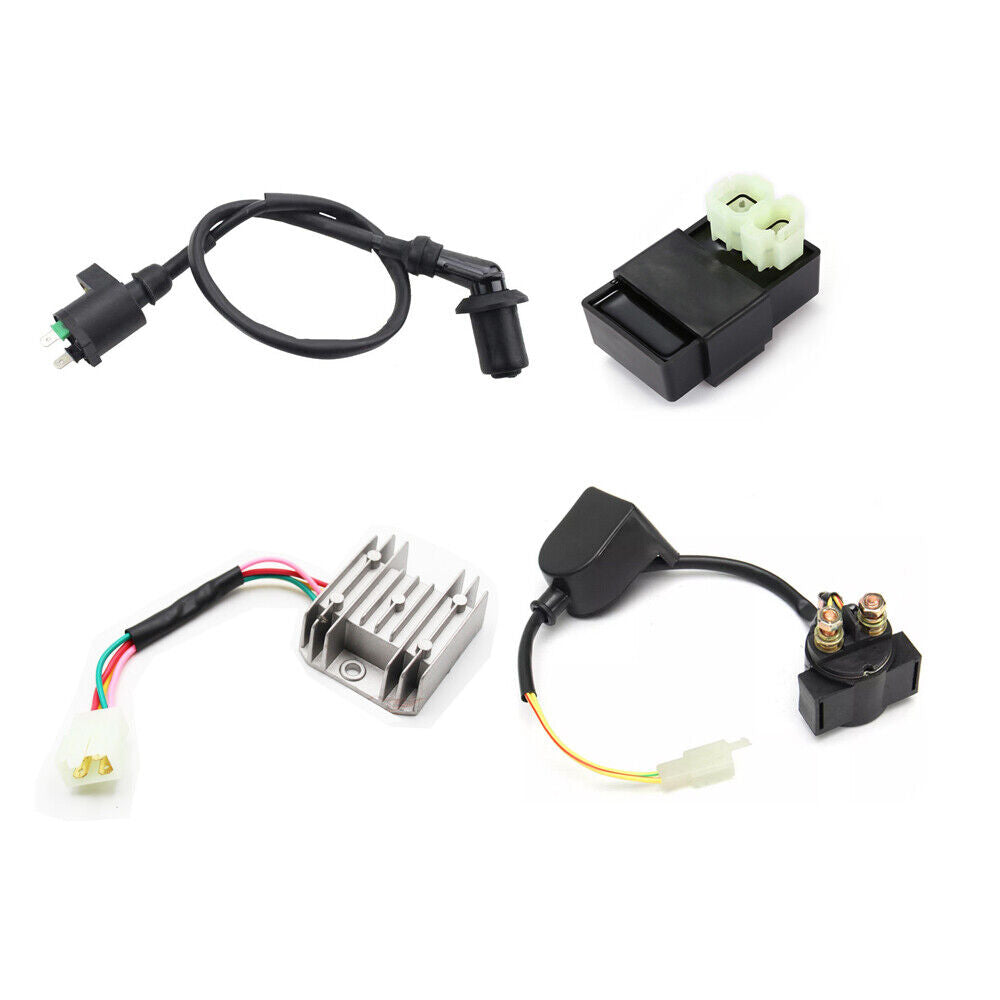 Ignition Coil CDI Solenoid Regulator GY6 125cc 150cc 250cc Scooter Moped Bike