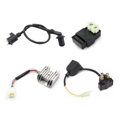 Ignition Coil CDI Solenoid Regulator GY6 125cc 150cc 250cc Scooter Moped Bike
