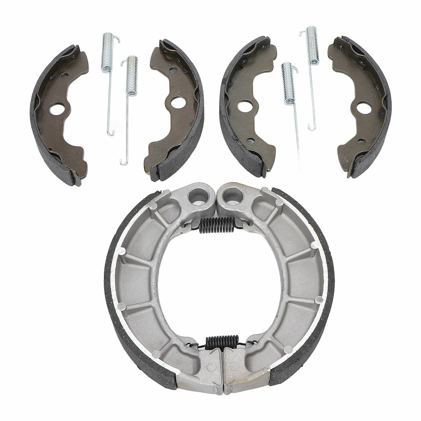 Front + Rear Brake Shoes For Honda TRX350FE TRX350FM TRX350TE TRX350TM 2000-2006