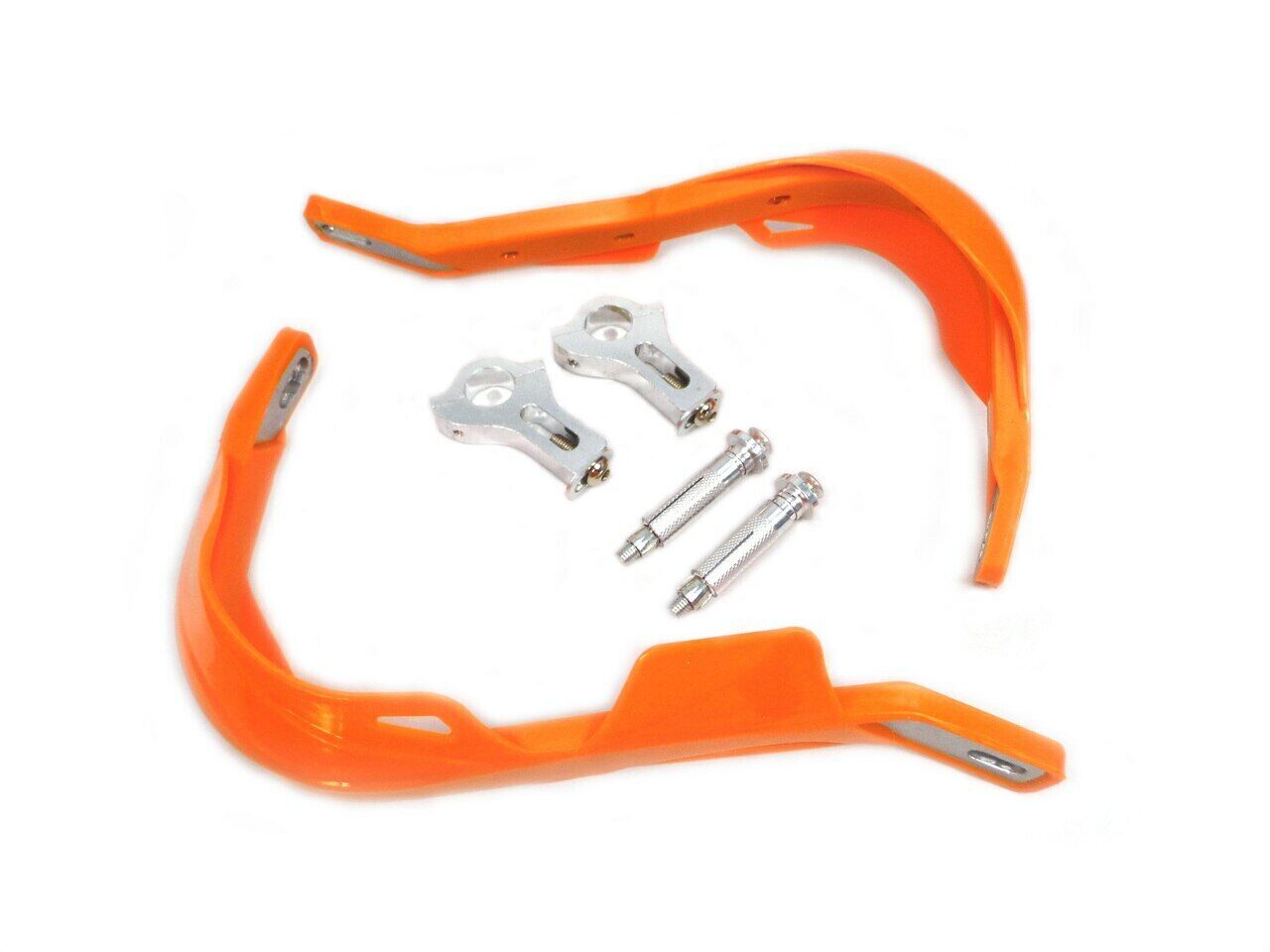 Orange Universal Motorcycle Dirt Pit Bike 7/8" MX ATV Brush Hand Guard Handguard