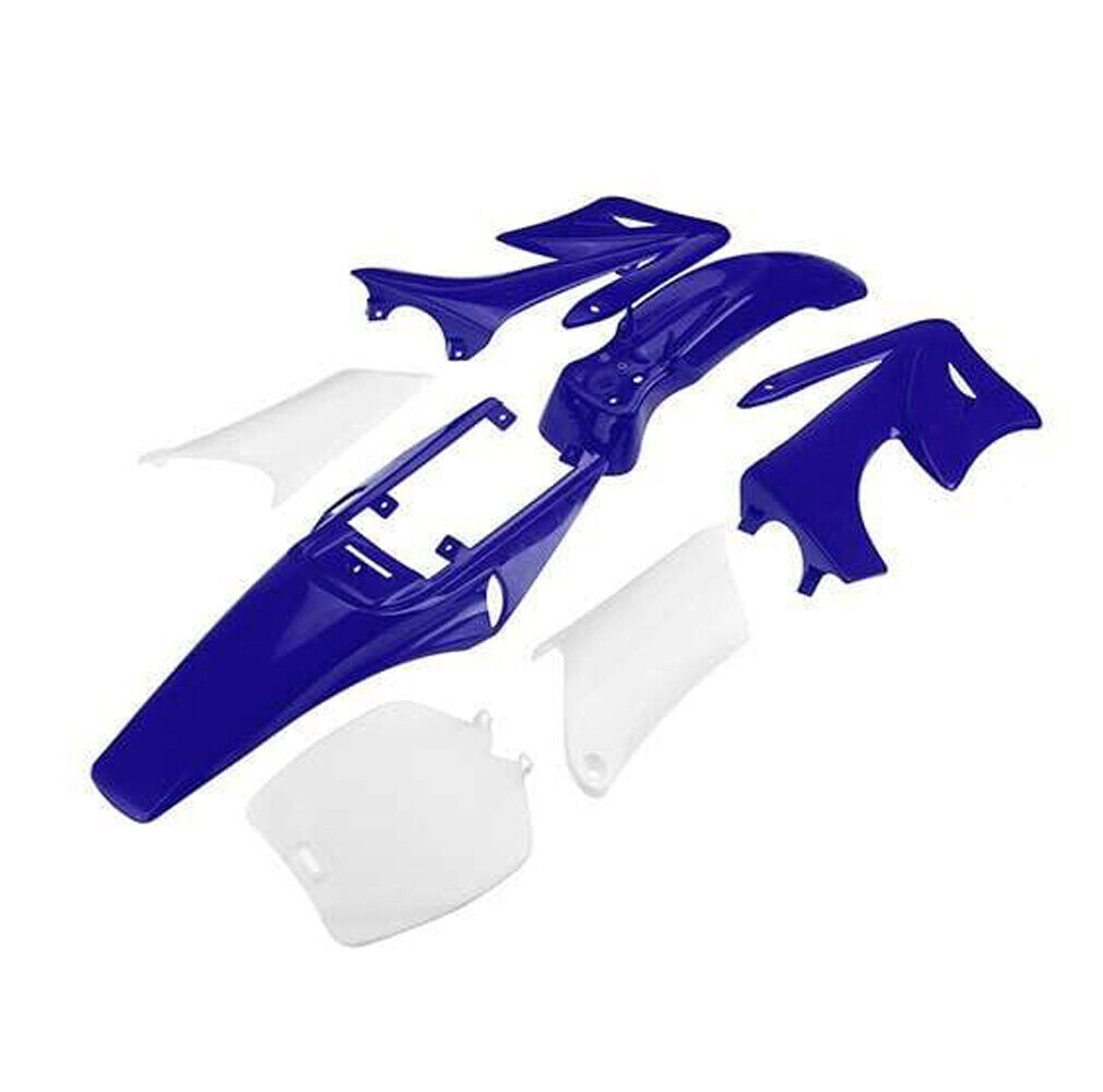 BLUE Plastic Fairing Cover Kit For 47cc 49cc Mini Kids Dirt Bike Pit Pro Pocket