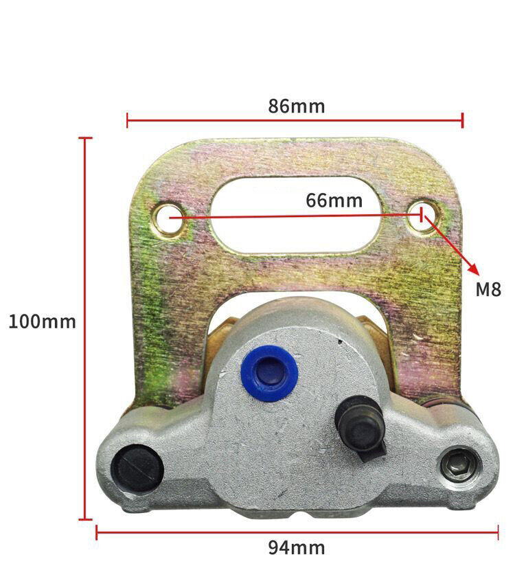 FRONT Left Right BRAKE CALIPER SET For Polaris 400 500 Sportsman