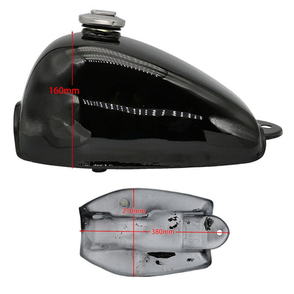 BLACK Petrol Fuel Gas Tank For Honda Z50 Z50A Z50J Z50R Mini Trail Monkey Bike