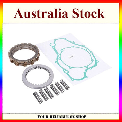 Clutch Kit Springs Friction Steel Plates Gaskets for Honda YFZ450 YFZ450V Bike