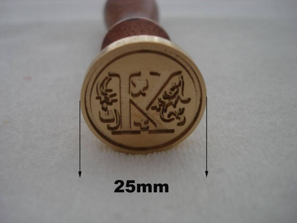 Seal Sealing Wax Initial Name Stamp Letter Envelope Wedding Invitation Party DIY