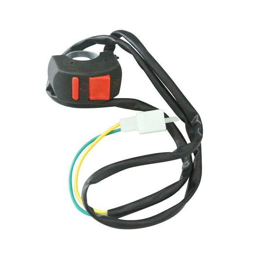 2 Pin Ignition Cutoff KILL STOP SWITCH 50cc 90cc 110cc 125cc BUGGY ATV QUAD BIKE
