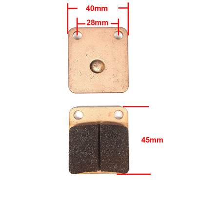Pair Sintered Rear Brake Pads For HUSQVARNA CR125 WR125 CR250 WR250 TE350 CR360