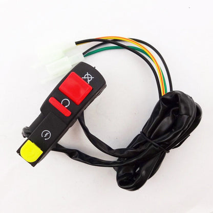4 MALE PLUG START KILL SWITCH 50cc 70cc 90cc 110cc 125cc 150cc DHZ Lifan Ducar