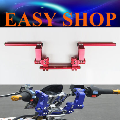 Red 22mm 7/8" Motorcycle Handlebar Adjustable Steering 125cc 150cc Dirt PIT Bike