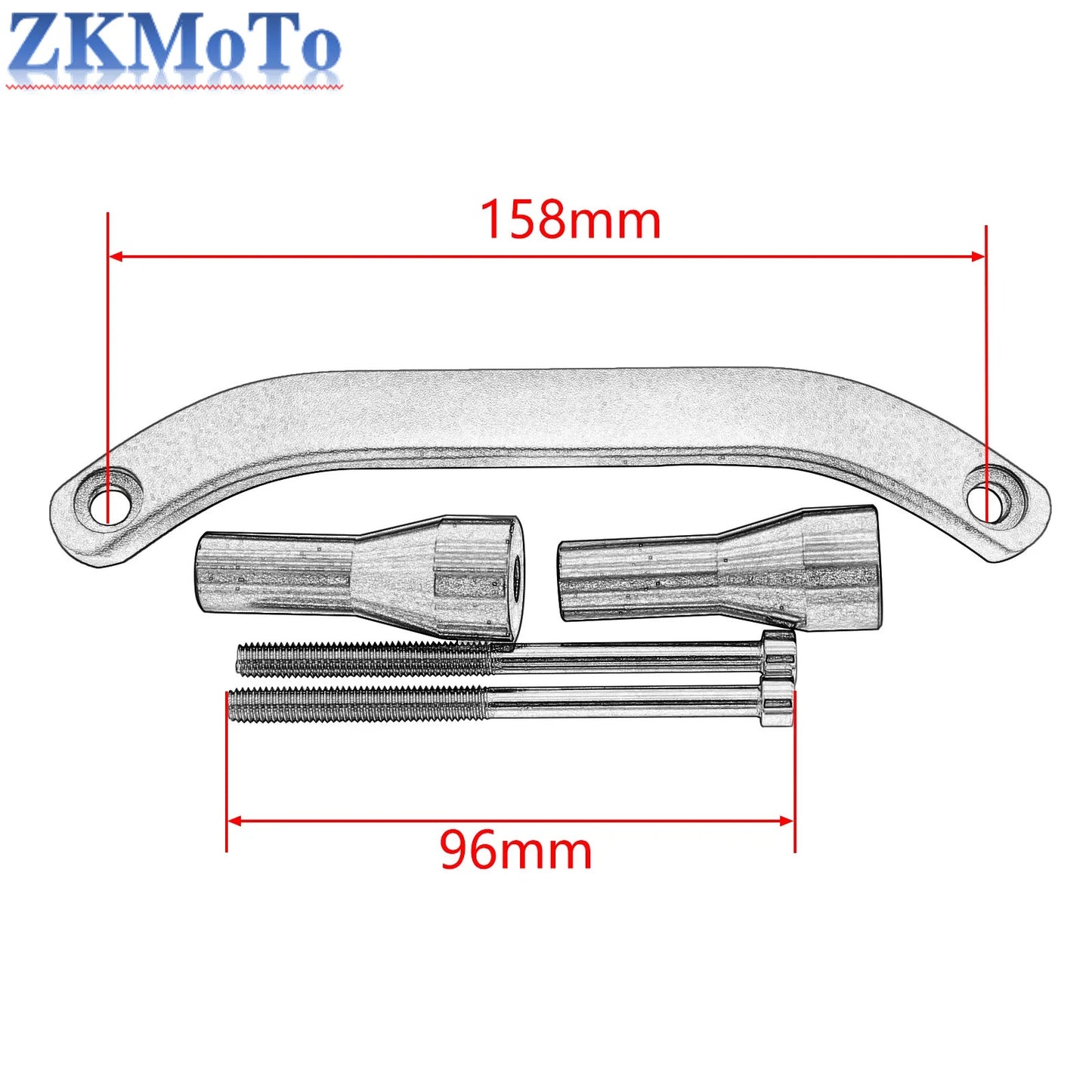 Rear Grab Rail Handle For KTM SXF EXCF XC XCF XCW Husqvarna FC FE FX TC TE TX