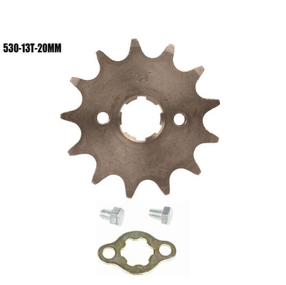 20mm 530 13T TOOTH FRONT CHAIN SPROCKET 200cc 250cc 300cc ATV QUAD BUGGY BIKE